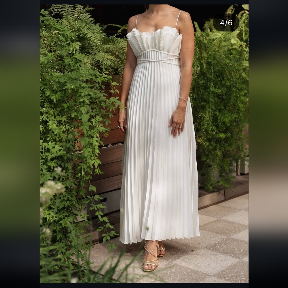 Acler Sanna  Pleated Maxi Dress - Picture 13 of 14